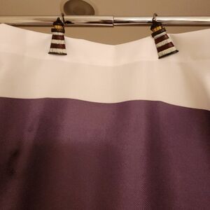 Hooks & Fabric Shower Curtain